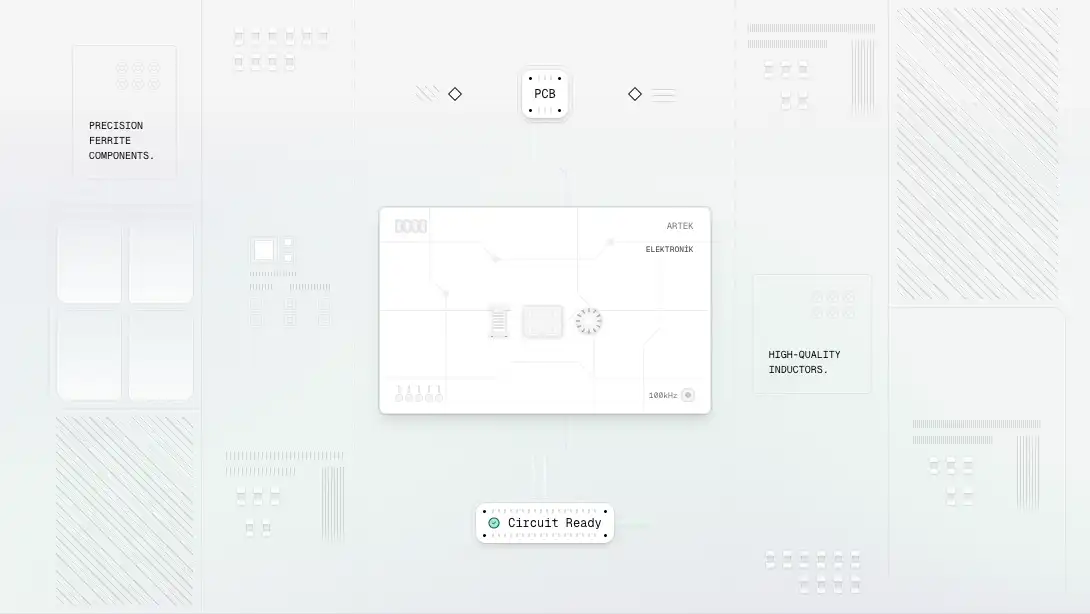 Artek Electronics hero section